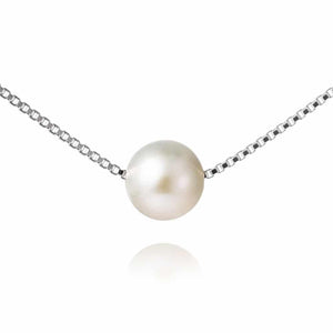 Jersey Pearl Solo Freshwater Pearl Necklace