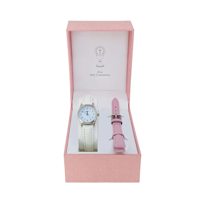 Girls Harrison Full Figure Watch Set