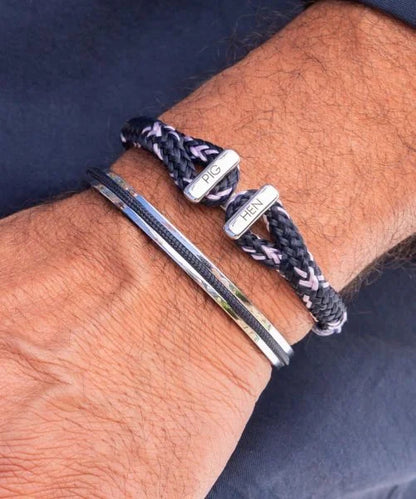 Icy Ike Navy - Orchid Purple | Silver