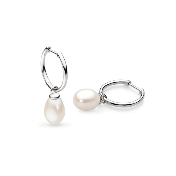 Kit Heath Revival Classic Pearl FP Hoop Drop Earrings