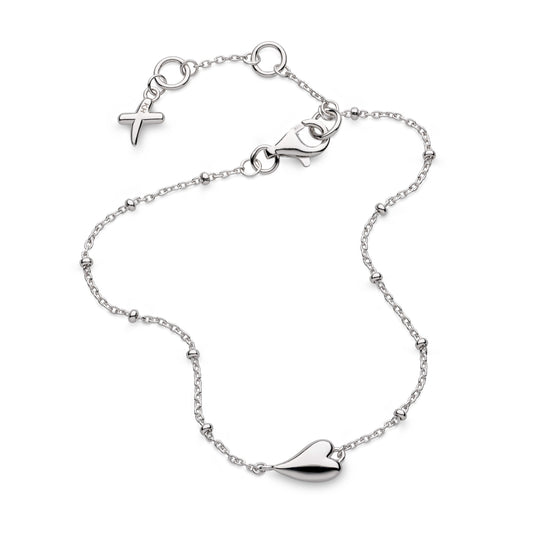 Kit Heath Desire Kiss Mini Heart Ball Chain Bracelet