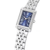 Lorus Ladies Stone Set Silver Tone Bracelet Watch