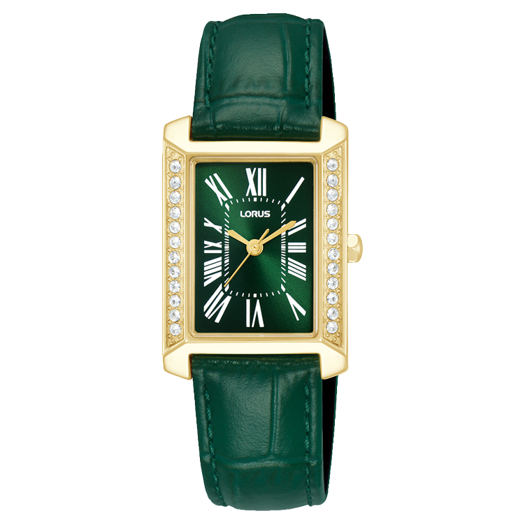 Lorus Ladies’ Double Green Square Elegance