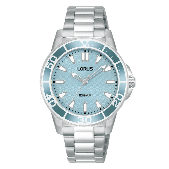 Lorus Ladies Baby Blue Elegant Sport Bracelet Watch