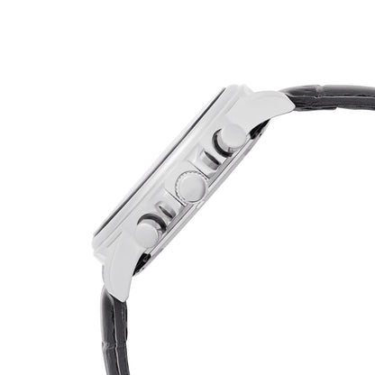 Lorus chronograph gents blue dial strap watch