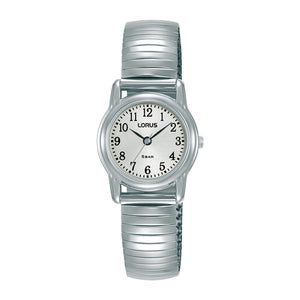 Lorus Ladies Expander S/Steel White Dial Bracelet Watch&nbsp;