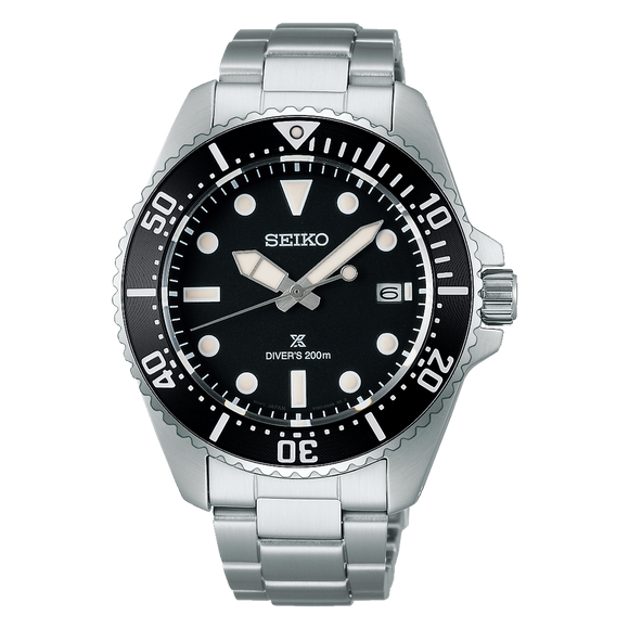 Seiko Prospex Solar Diver’s in Pure Black