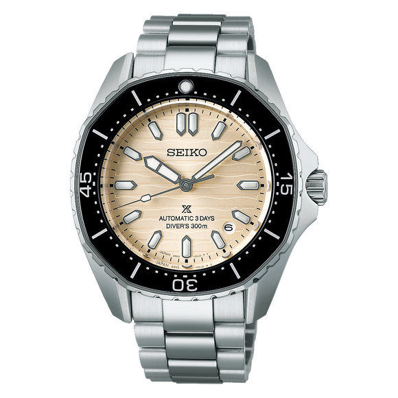 Seiko Prospex Diver’s Watch – Polygonal in pearl-white