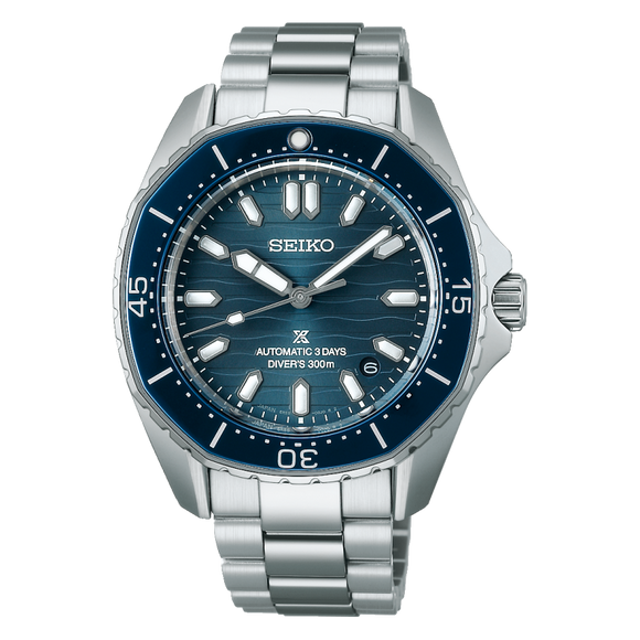 Seiko Prospex Diver’s Watch – Polygonal in Coastline-cobalt