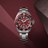 Seiko Prospex 4R Red Diver’s watch