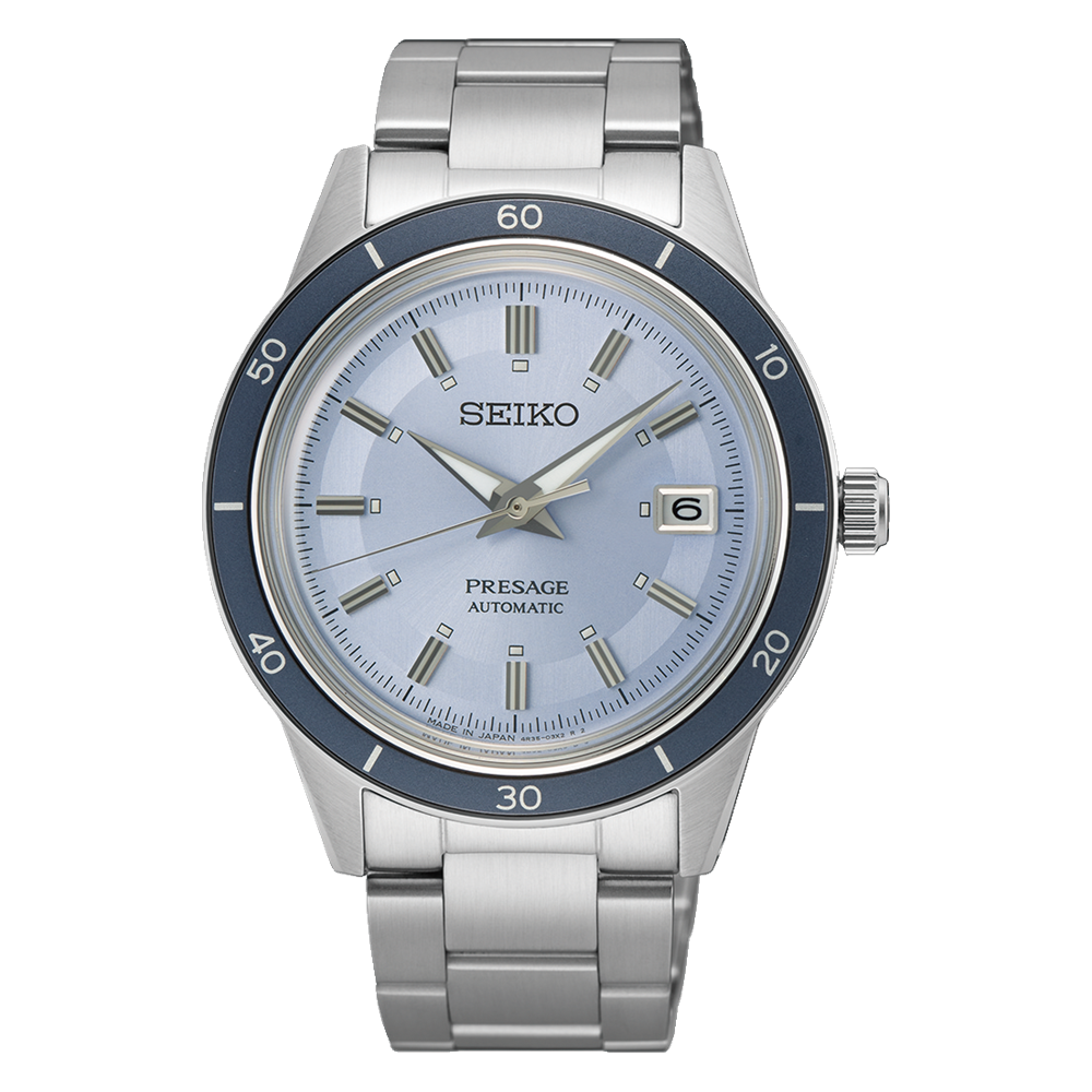 Seiko Presage ‘retro blue’
