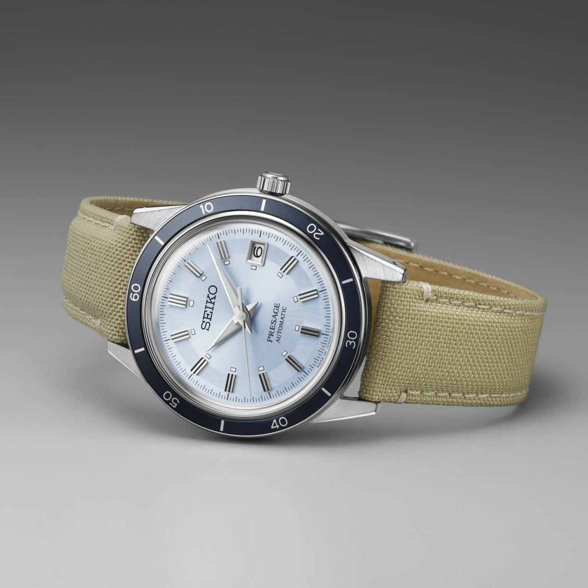 Seiko Presage ‘retro blue’