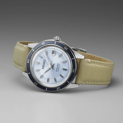 Seiko Presage ‘retro blue’