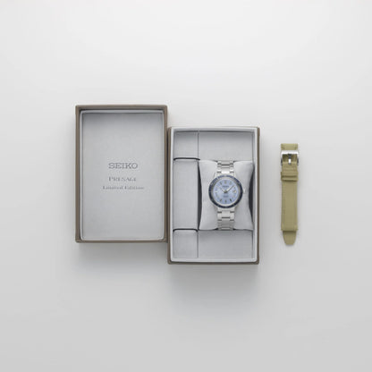Seiko Presage ‘retro blue’