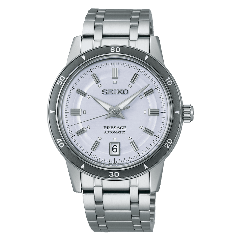 Seiko Presage in Silvery Violet