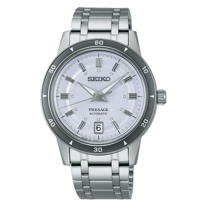 Seiko Presage in Silvery Violet