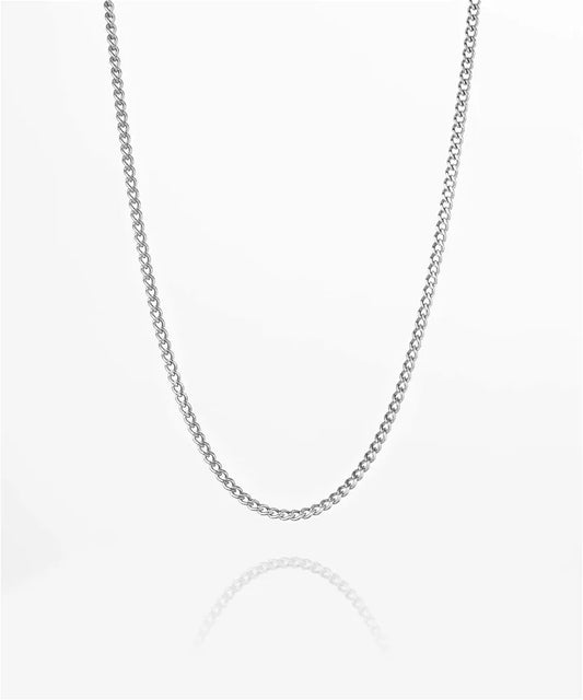 Pig & Hen Curb Chain Necklace