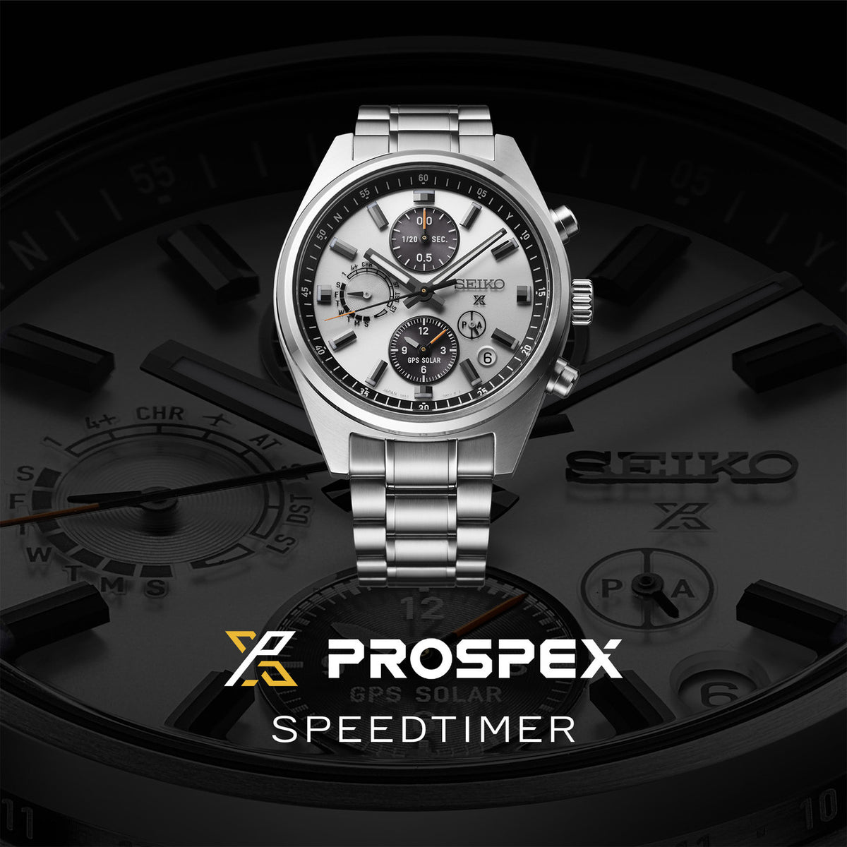 Seiko Prospex Solar Chronograph Speedtimer