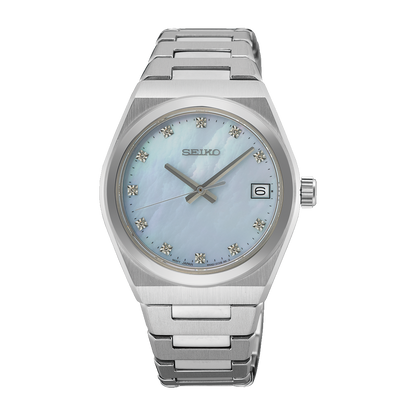Seiko Quartz With Blue Mother of Pearl