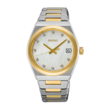 Seiko Quartz Two Tone With Mother of Pearl