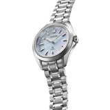 Seiko Prospex Ladies Marine Sports in Aqua blue S/Steel B/W