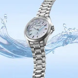 Seiko Prospex Ladies Marine Sports in Aqua blue S/Steel B/W