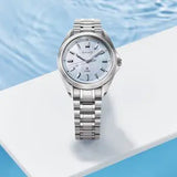 Seiko Prospex Ladies Marine Sports in Aqua blue S/Steel B/W
