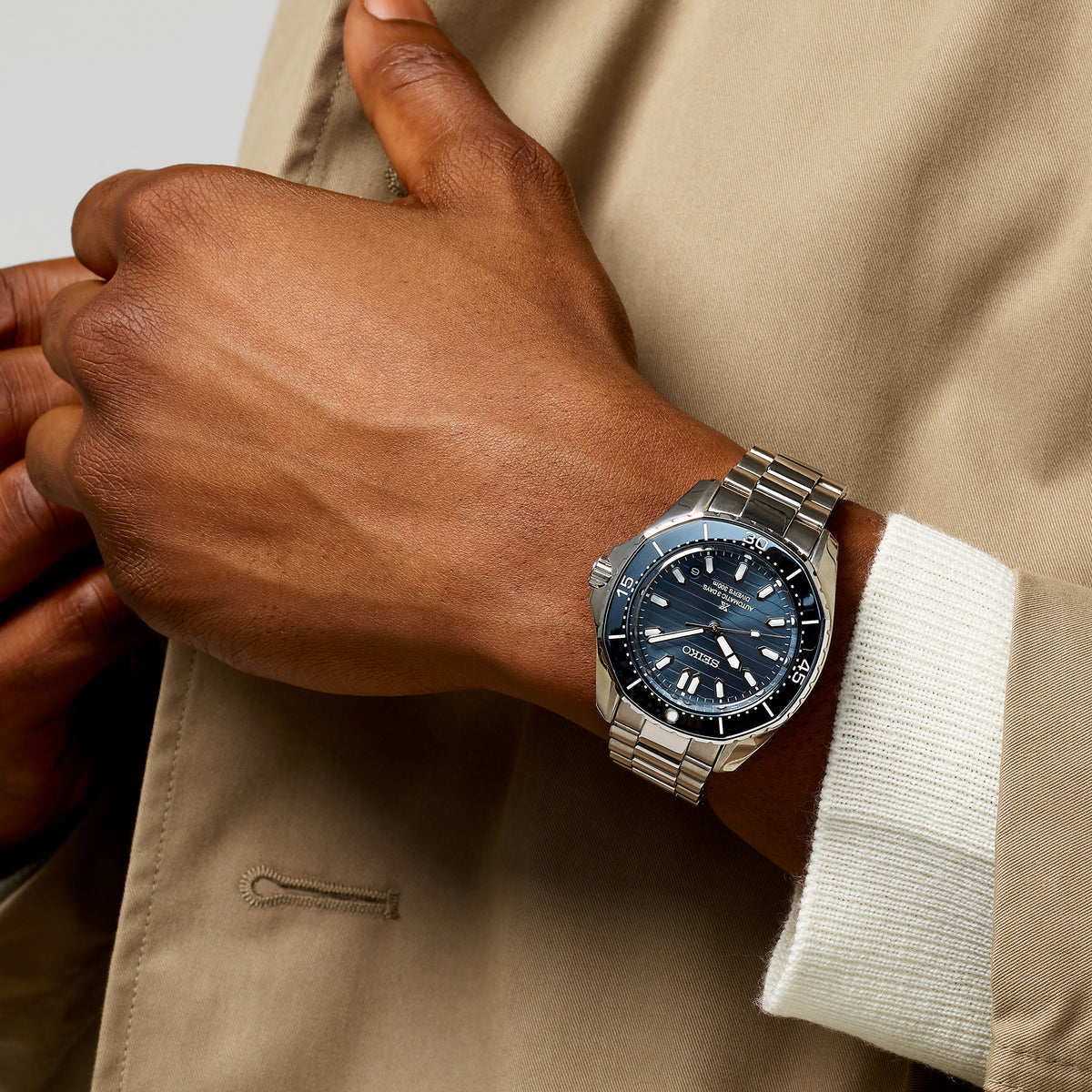 Seiko Prospex Diver’s Watch 'Polygonal In Coastline'