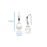 Kit Heath Revival Classic Pearl FP Drop Earrings