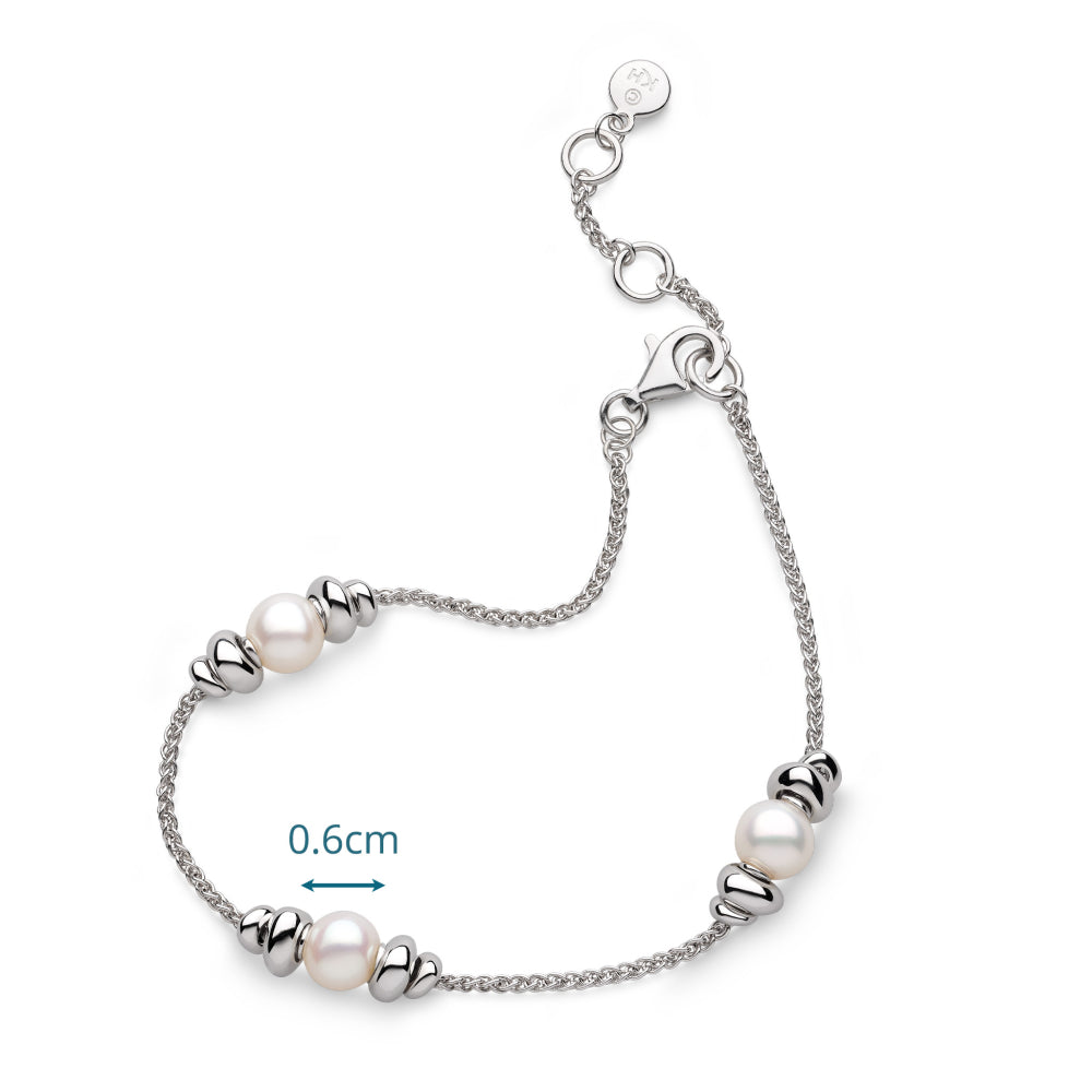 Kit Heath Coast Tumble Pearl Station Bracelet