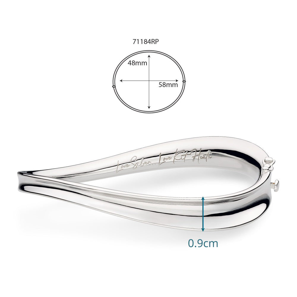 Kit Heath Serenity Hinged Bangle