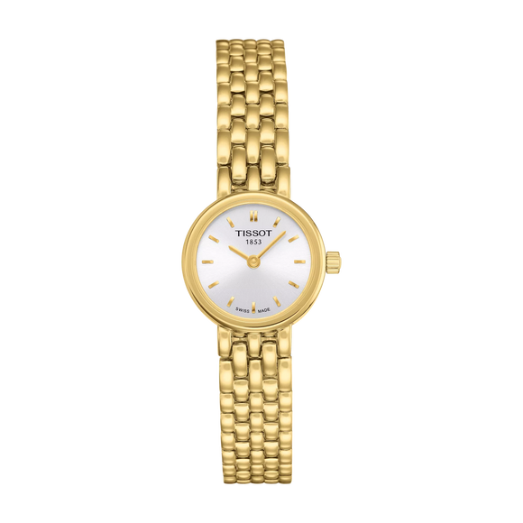 Tissot Ladies Lovely Gold Plated B/W