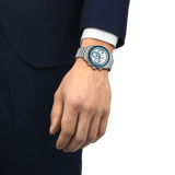 Tissot Gents PR516 Automatic Chronograph S/Steel B/W