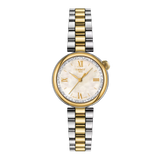 Tissot Desir Quartz (28mm) Mother of Pearl Dial / Two-Tone Stainless Steel Bracelet