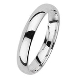 Silver Traditional Court 3mm Wedding Ring
