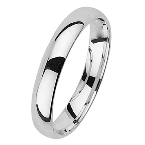 Silver Traditional Court 3mm Wedding Ring