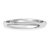 Platinum Traditional Court 2mm Wedding ring