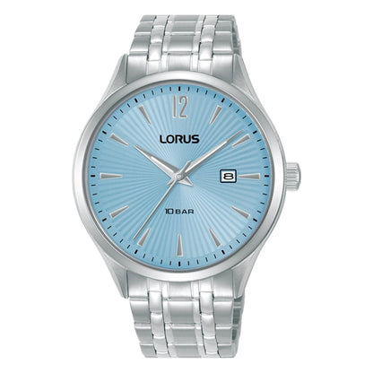 Lorus Light Blue Dial Bracelet Watch