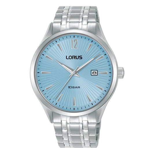 Lorus Light Blue Dial Bracelet Watch