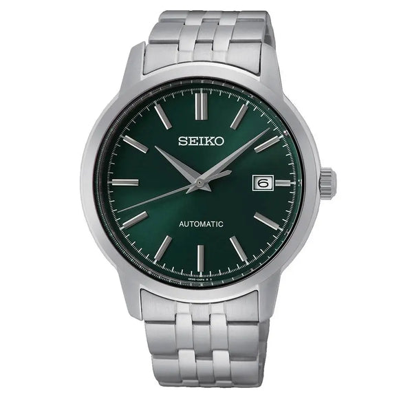 Seiko Automatic Green Dial Bracelet Watch