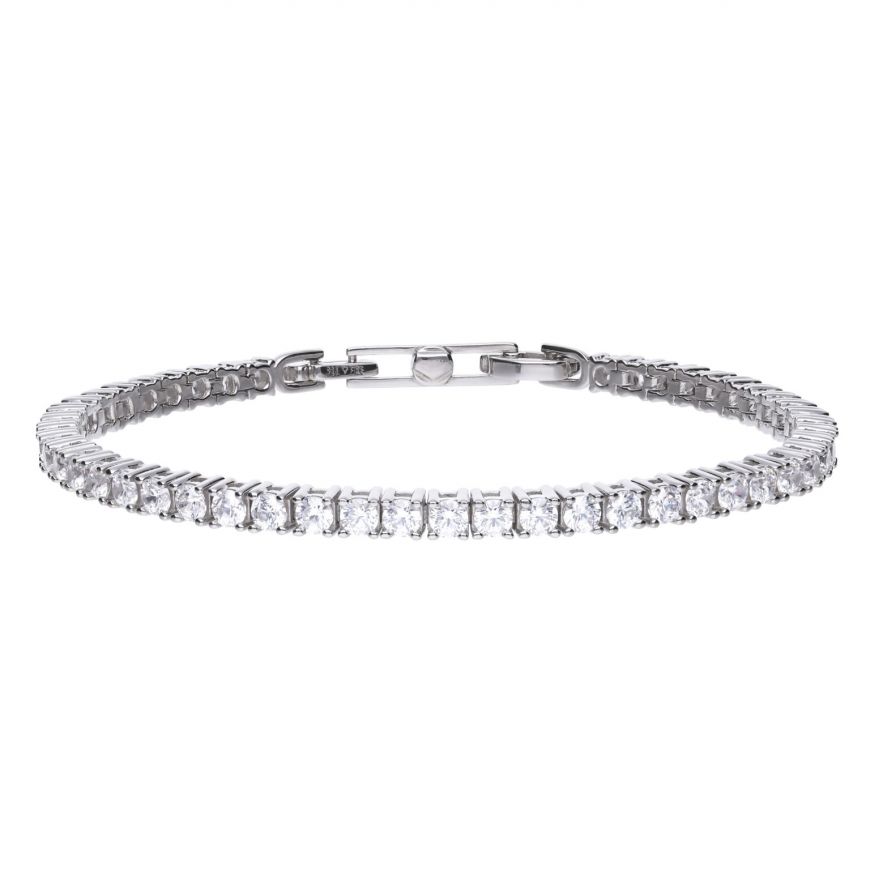 DF Tennis Bracelet With Claw Set Diamonfire Zirconia