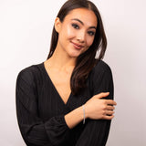 Diamonfire Double Row Fine Tennis Bracelet