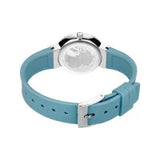 Bering Ladies Classic | polished silver | Blue Strap Watch