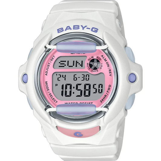 Casio Ladies Baby-G White & Pink Watch