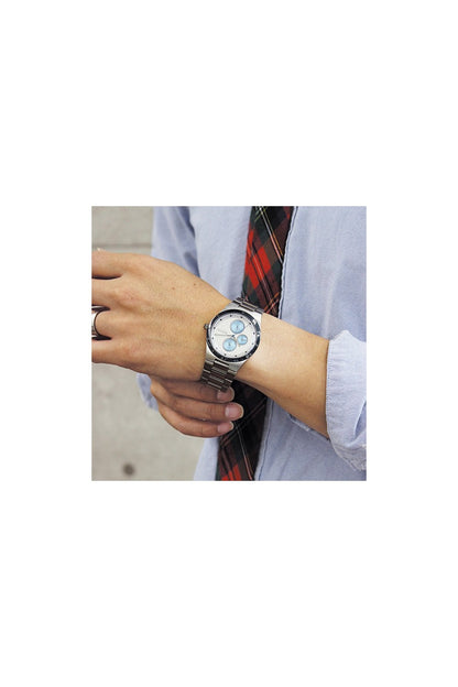 Bering brushed silver | Gents