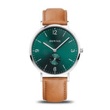 Bering Gents Classic | polished silver Leather Strap Watch&nbsp;&nbsp;