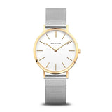 Bering Classic Ladies | polished gold | Mesh B/W