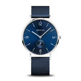 Bering Gents Classic | polished silver |Mesh Bracelet Watch