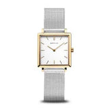 Bering Ladies Classic | polished gold | S/Steel Mesh Bracelet Watch