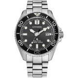 Citizen Eco-Drive Promaster Diver (41mm) Black Dial / Stainless Steel Bracelet